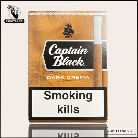Captain Black Dark Crema 8 điếu ( nâu )