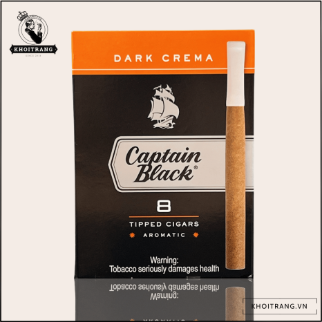 Captain Black Dark Crema 8 điếu